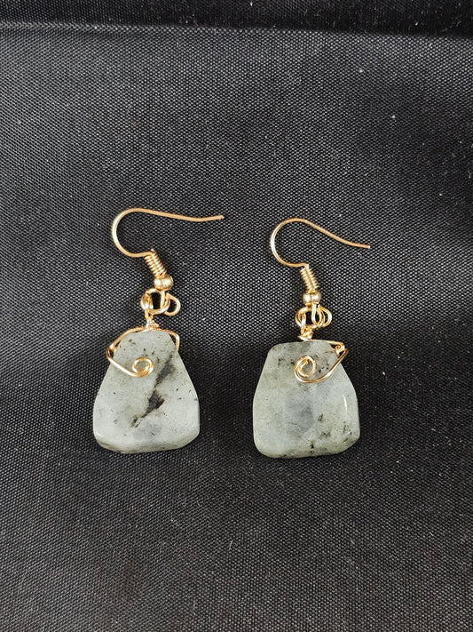 Labradorite Earrings