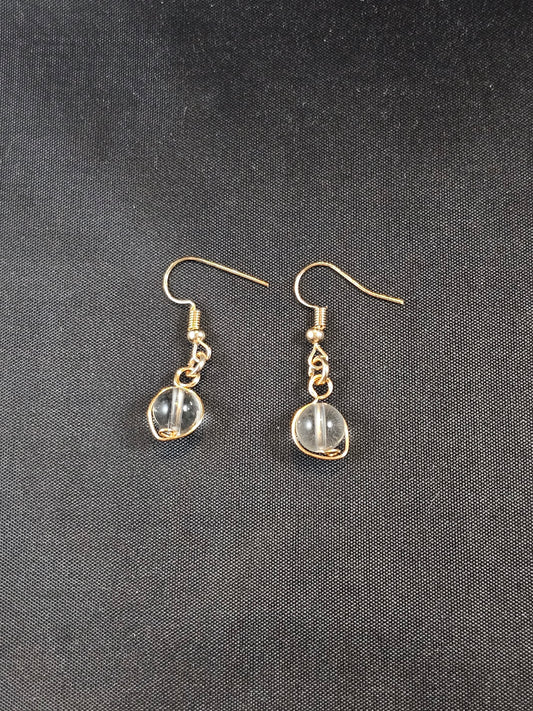 Clear Quartz Earrings