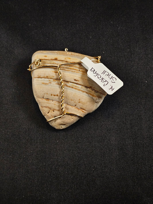 Fractured Shell Pendant
