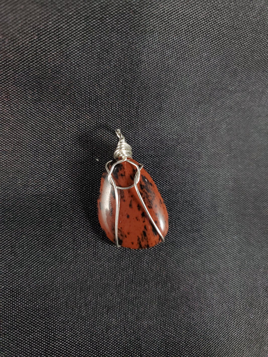 Mahogany Obsidian Pendant