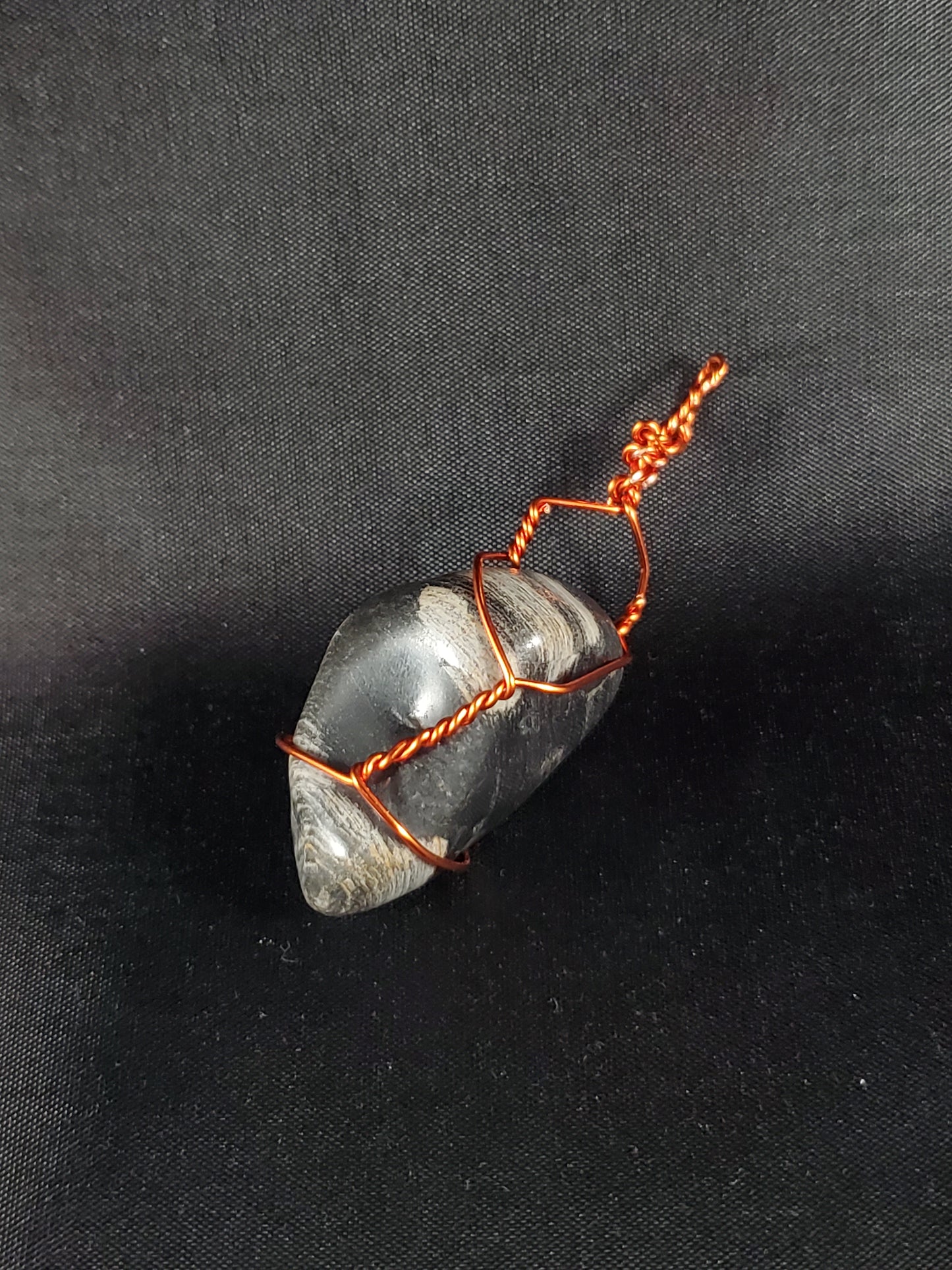 Silverleaf Jasper Pendant