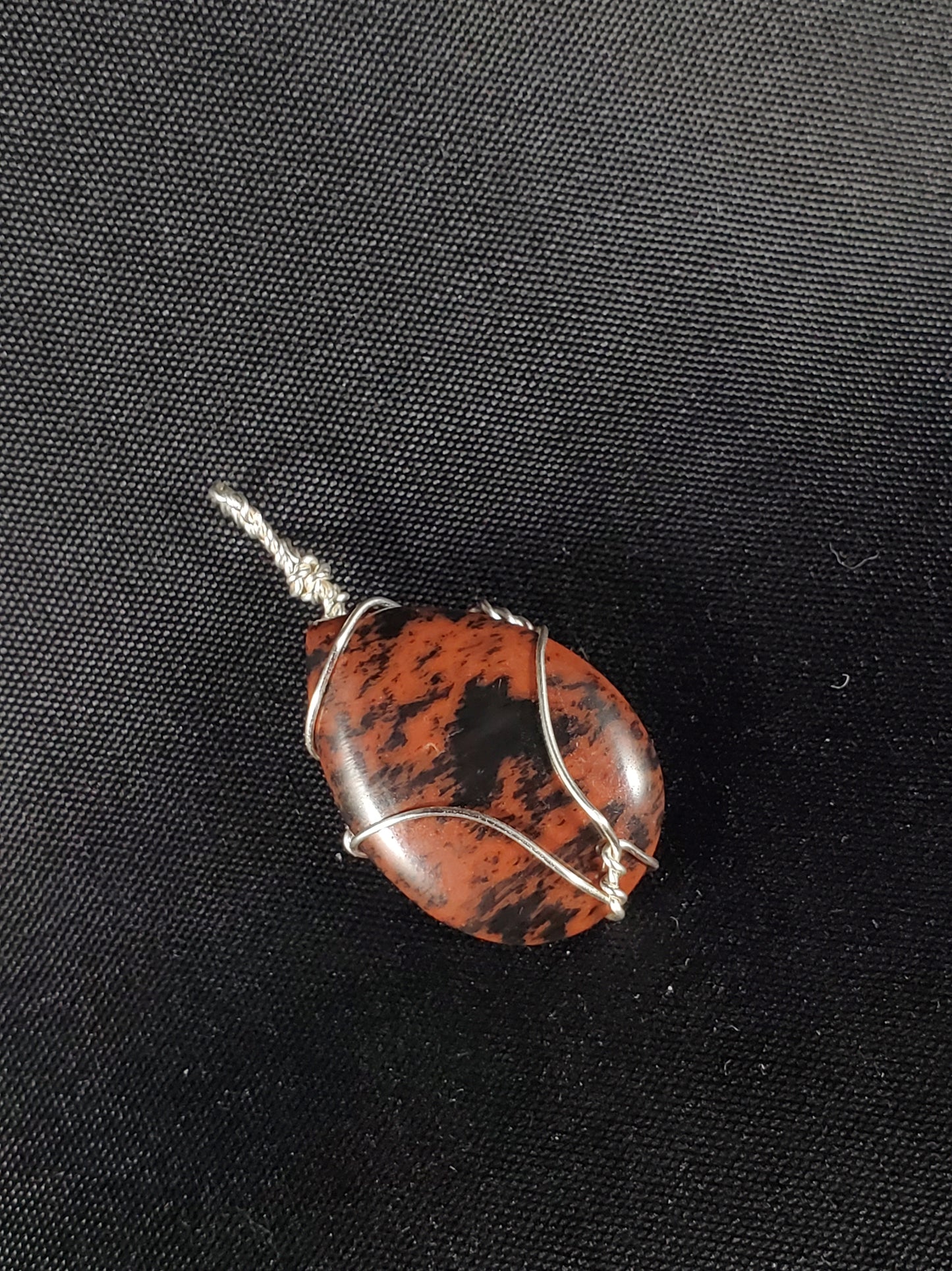 Mahogany Obsidian Pendant