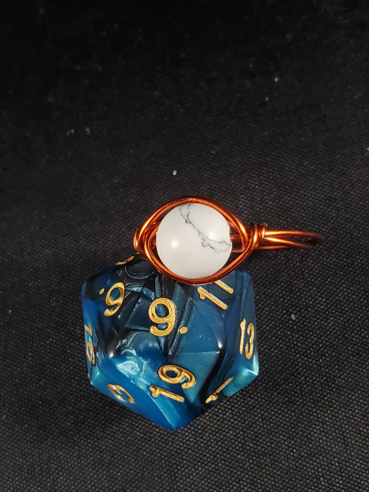Howlite Ring